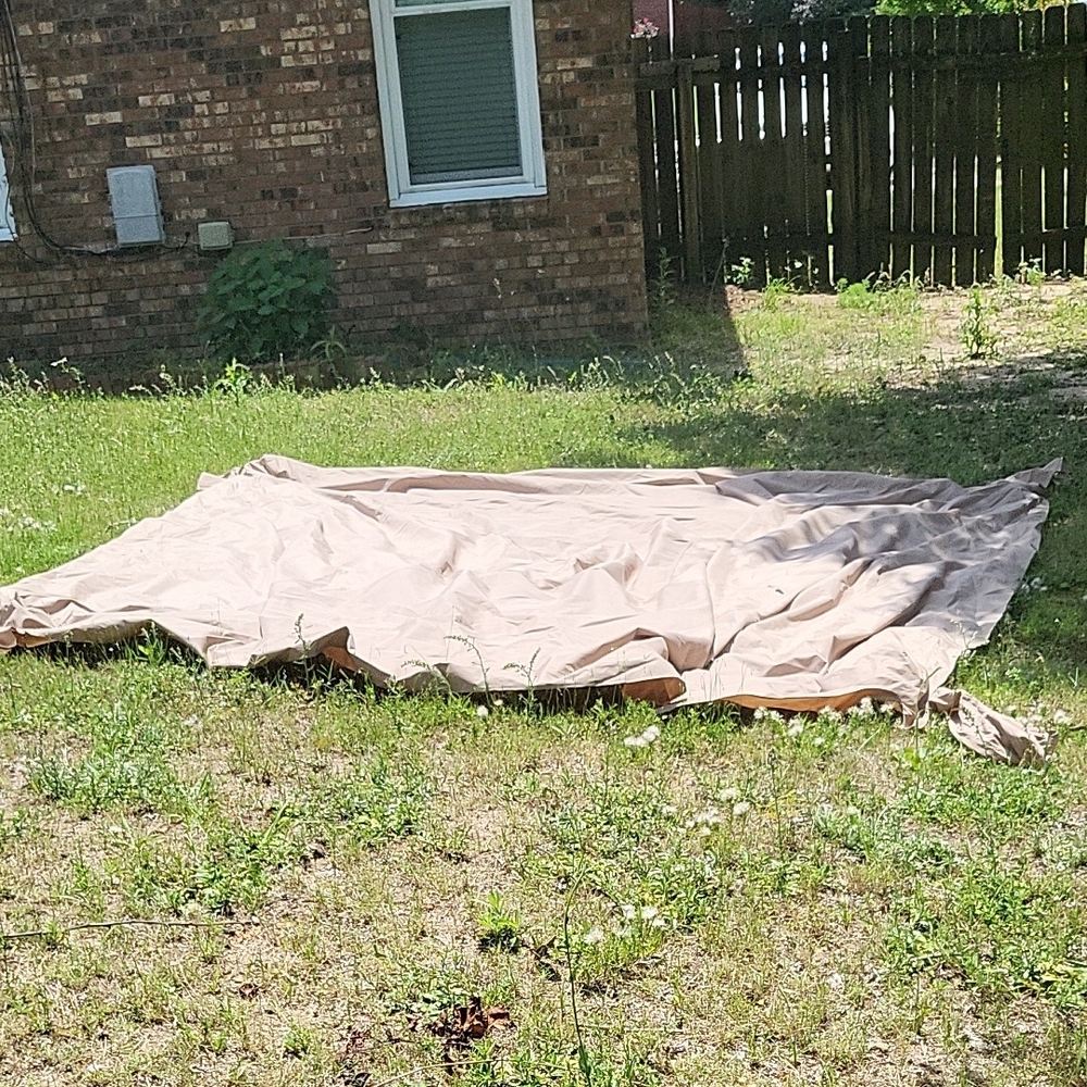 Tan Cotton Blend Sheets Bedding